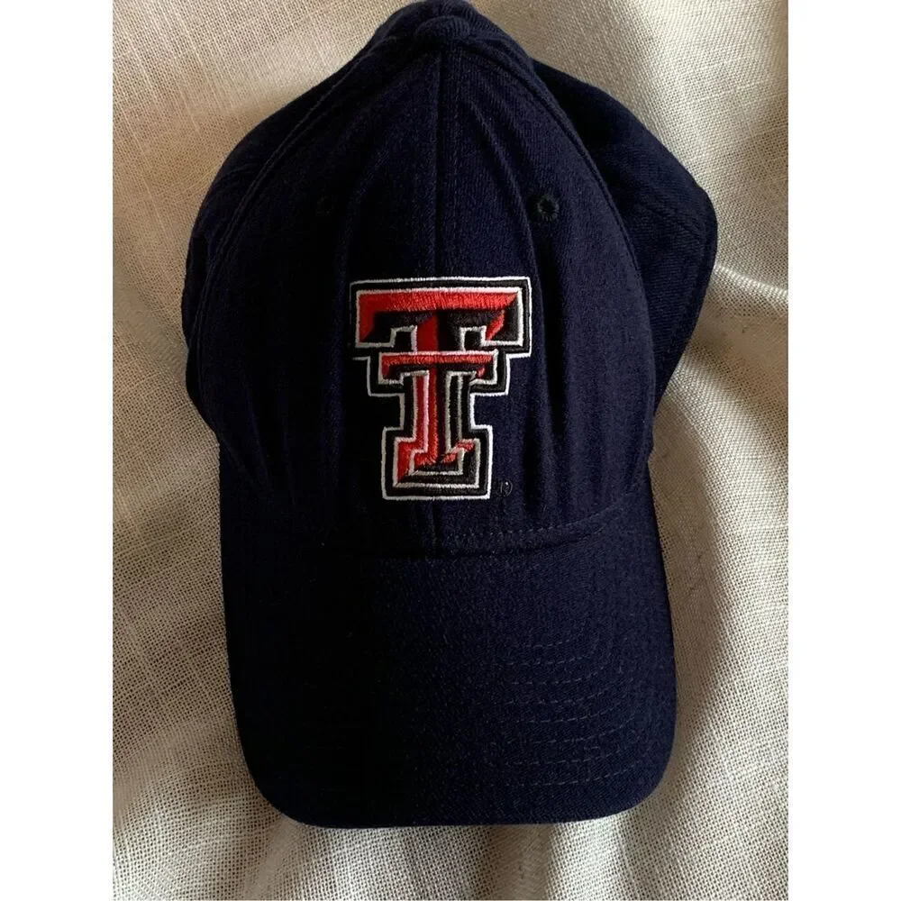 VTG Heisman by Reebok NCCAA‎ Texas Tech Raiders Baseball Cap Hat Blue OSFA